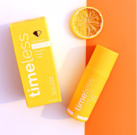 30Ml Timeless Skin Care 20% Vitamin C + E Ferulic Acid Serum Full Size Safe New